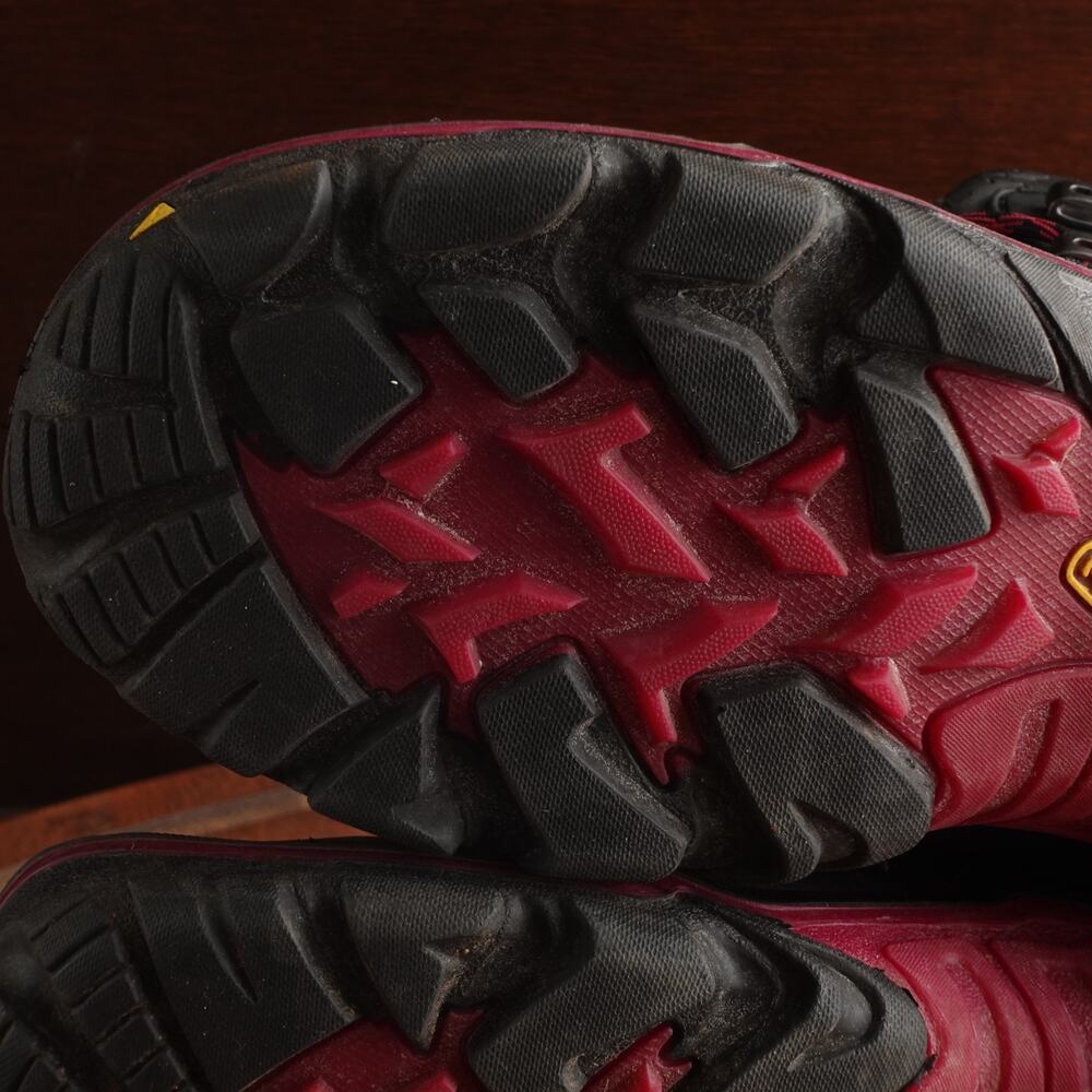 Keen Boots WMS SZ 9 Gray Liberty Ridge Waterproof Leather Hiking Outdoor MiUSA - Picture 14 of 16